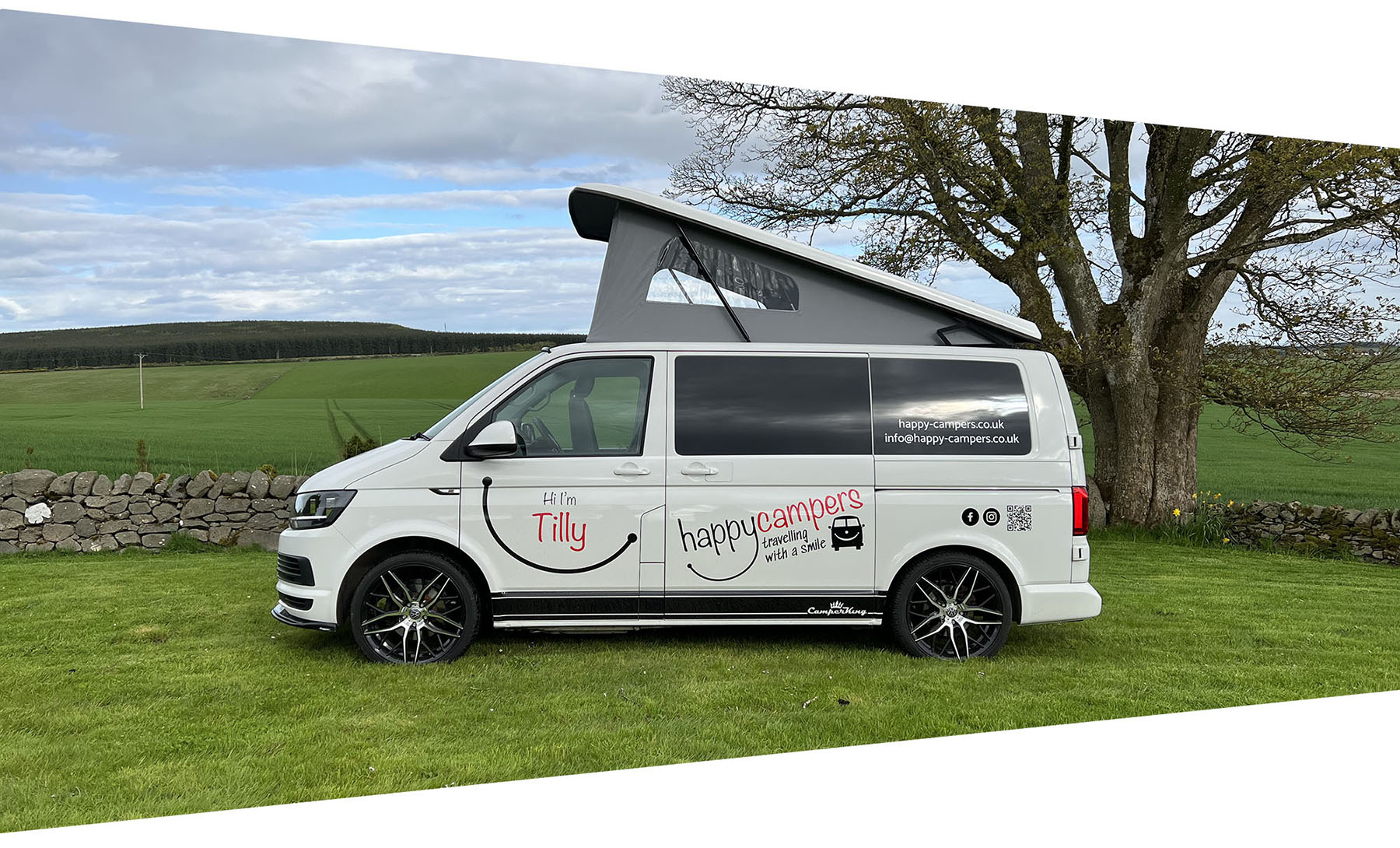 Tilly VW Transporter from Happy Campers, Ellon - side preview