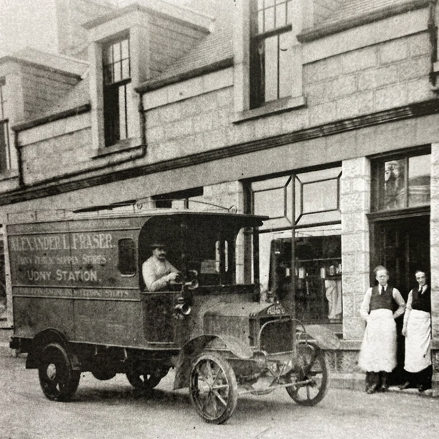 Frasers of Ellon History, old truck