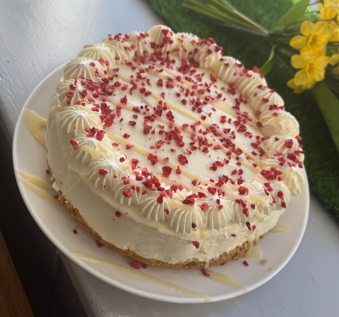 Easter Cake, Annie's Tearoom Ellon